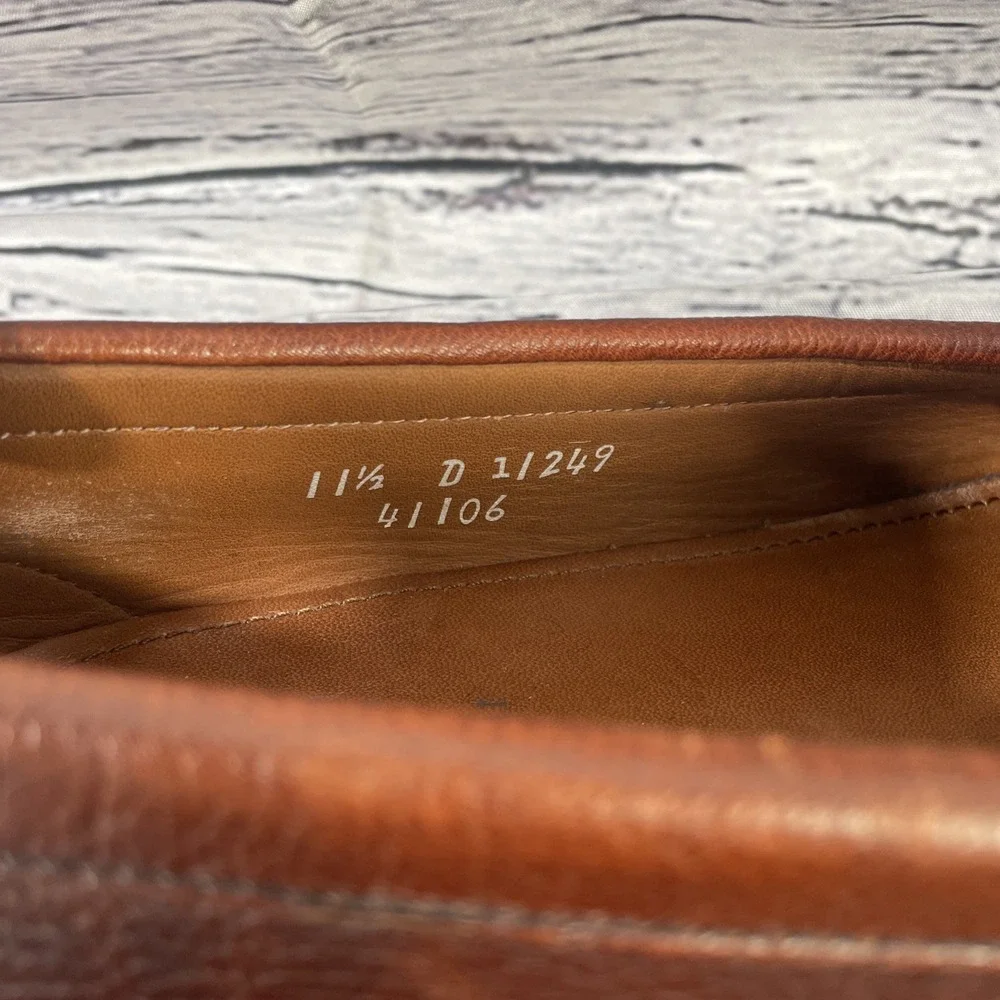 Allen‎ Edmonds Vincent Penny Loafer Dress Shoe Leather 11.5 D Made In USA